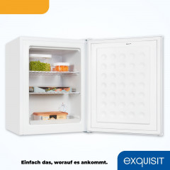 EXQUISIT GB60-150E weiss Gefrierschrank (E, 630 mm hoch)