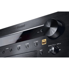 Magnat MC 100 Stereo Receiver 2x35 W Schwarz Bluetooth®, DAB+, High-Resolution Audio, USB, WLAN