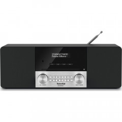 TECHNISAT DIGITRADIO 3 DAB+ Radio, Digital, DAB+, Bluetooth, Schwarz/Silber