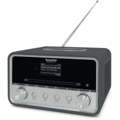 TECHNISAT DIGITRADIO 586 DAB+ Radio, AM, FM, DAB+, Internet Radio, Bluetooth, Anthrazit/Silber