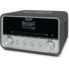 TECHNISAT DIGITRADIO 586 DAB+ Radio, AM, FM, DAB+, Internet Radio, Bluetooth, Anthrazit/Silber
