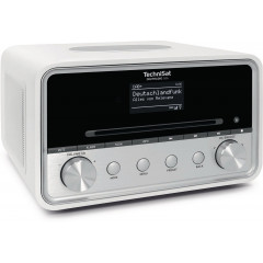 TECHNISAT DIGITRADIO 586 DAB+ Radio, AM, FM, DAB+, Internet Radio, Bluetooth, Weiß/Silber