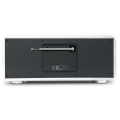 TECHNISAT DIGITRADIO 602 DAB+ Radio, AM, FM, DAB, DAB+, Internet Radio, Bluetooth, Weiß/Silber