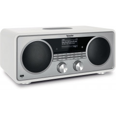 TECHNISAT DIGITRADIO 602 DAB+ Radio, AM, FM, DAB, DAB+, Internet Radio, Bluetooth, Weiß/Silber