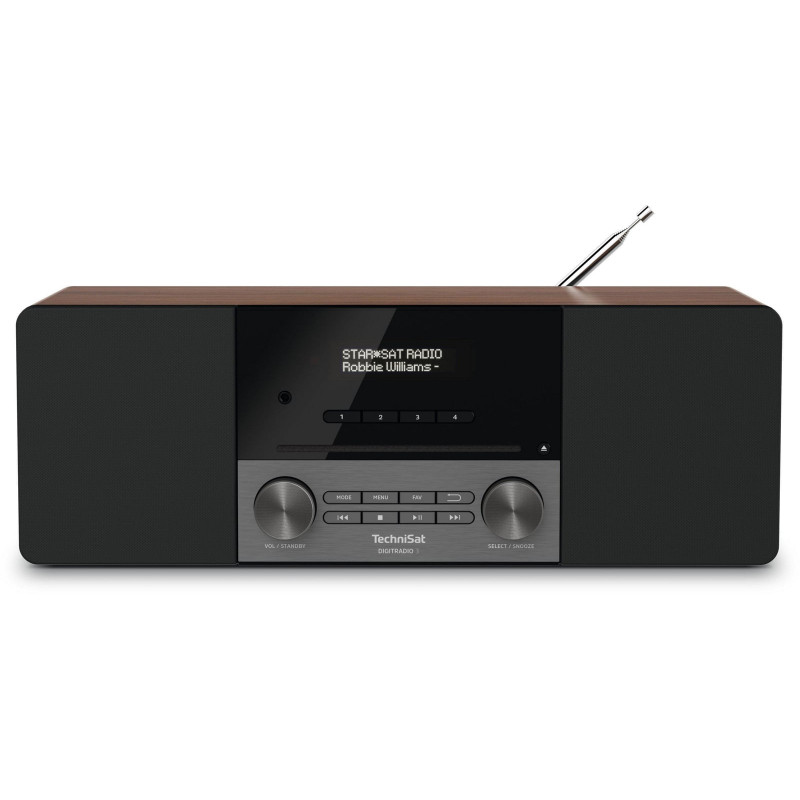 TECHNISAT DIGITRADIO 3 NUSSBAUM Radio, Digital, DAB+, FM, Bluetooth, Nussbaum