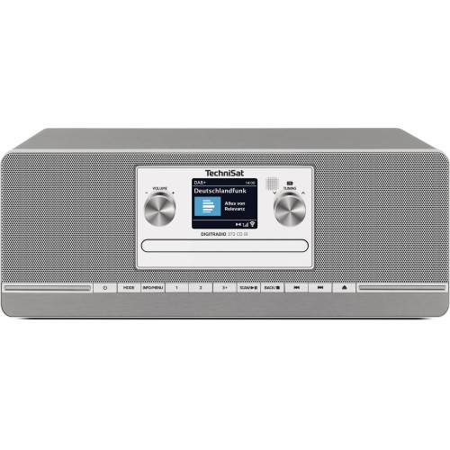 TECHNISAT DIGITRADIO 372 CD IR ANTHRAZIT/SILBER DAB+/UKW/Internet-Stereoradio, Hybrid, DAB+, Internet Radio, AM, FM, DAB, Bluetooth, Anthrazit/Silber