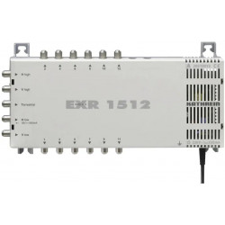 Kathrein EXR 1512 SAT Multischalter Eingänge (Multischalter): 5 (4 SAT/1 terrestrisch) Teilnehmer-Anzahl: 12