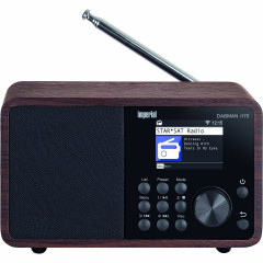 IMPERIAL 22-264-00 Internetradio, Digital, Internet Radio, Schwarz,Braun