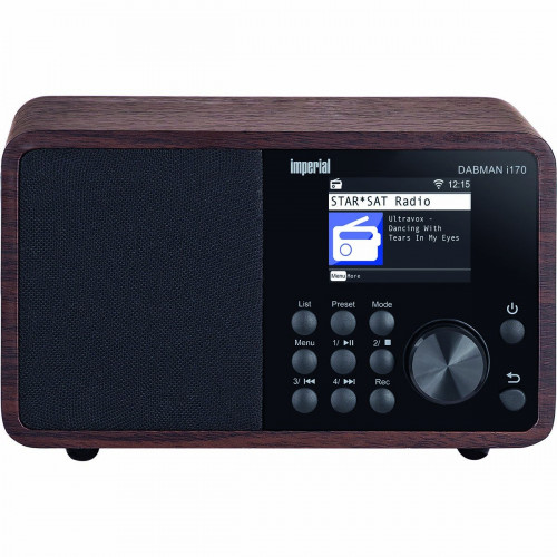 IMPERIAL 22-264-00 Internetradio, Digital, Internet Radio, Schwarz,Braun