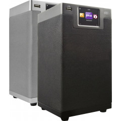 Imperial DABMAN i610schwarz Tischradio DAB+, DAB, Internet, UKW Bluetooth®, WLAN DLNA-fähig Schwarz