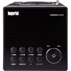 Imperial DABMAN i610schwarz Tischradio DAB+, DAB, Internet, UKW Bluetooth®, WLAN DLNA-fähig Schwarz