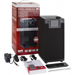 Imperial DABMAN i610schwarz Tischradio DAB+, DAB, Internet, UKW Bluetooth®, WLAN DLNA-fähig Schwarz