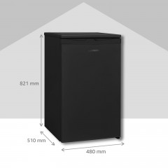 TELEFUNKEN CF-34-101-B Gefrierschrank (E, 160 kWh/Jahr, 63 l, 82,1 cm hoch)