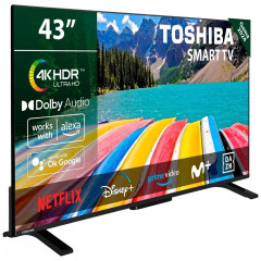 TOSHIBA 43UV2363DG LED TV (Flat, 43 Zoll / 109,22 cm, UHD 4K, SMART TV)