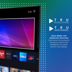 TOSHIBA 43UV2363DG LED TV (Flat, 43 Zoll / 109,22 cm, UHD 4K, SMART TV)