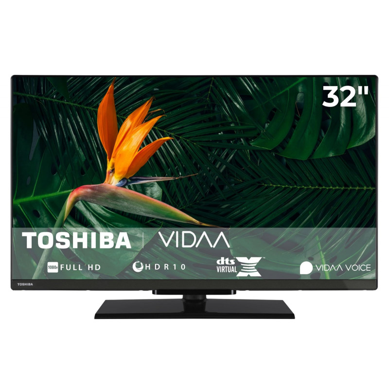 TOSHIBA 32LV3F63DAZ LED TV (Flat, 32 Zoll / 80 cm, Full-HD, SMART TV)