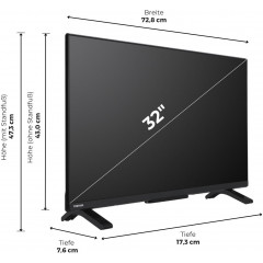 Toshiba LED-Fernseher »32WV2F63DA« 80 cm/32 ″ HD ready Smart-TV