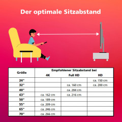 TELEFUNKEN XF32N750M LED TV (Flat, 32 Zoll / 80 cm, Full-HD)