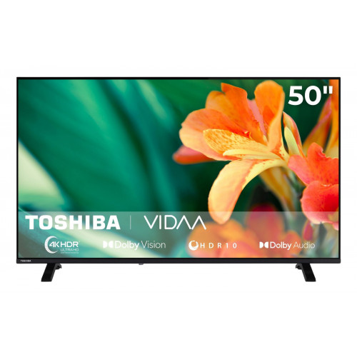 TOSHIBA 50UV1563DDW LED TV (Flat, 50 Zoll / 126 cm, UHD 4K, SMART TV)