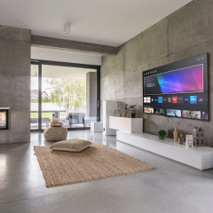 TOSHIBA 50UV1563DDW LED TV (Flat, 50 Zoll / 126 cm, UHD 4K, SMART TV)