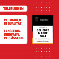TELEFUNKEN TWP7EW Wärmepumpentrockner (7 kg, E)
