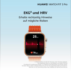 HUAWEI WATCH FIT 5 Pro + FreeBuds 7i Weiß Smartwatch und Kopfhörer Fluorelastomer, 130-210 mm, White