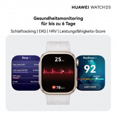 HUAWEI Watch D3 + FreeBuds SE 4 Blutdruck Smartwatches HNBR, 130-210 mm, Black