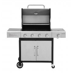 Hanseatic Gasgrill »Rockford, 4 Brenner + Seitenbrenner 14,5 kw Gesamt« inkl. 3 Jahre Herstellergarantie