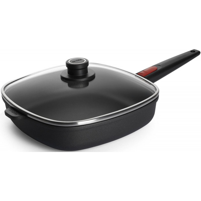 WOLL Bratpfanne »MADE IN GERMANY - Nowo Titanium« Aluminiumguss 1 Stk. tlg. 28x28 cm