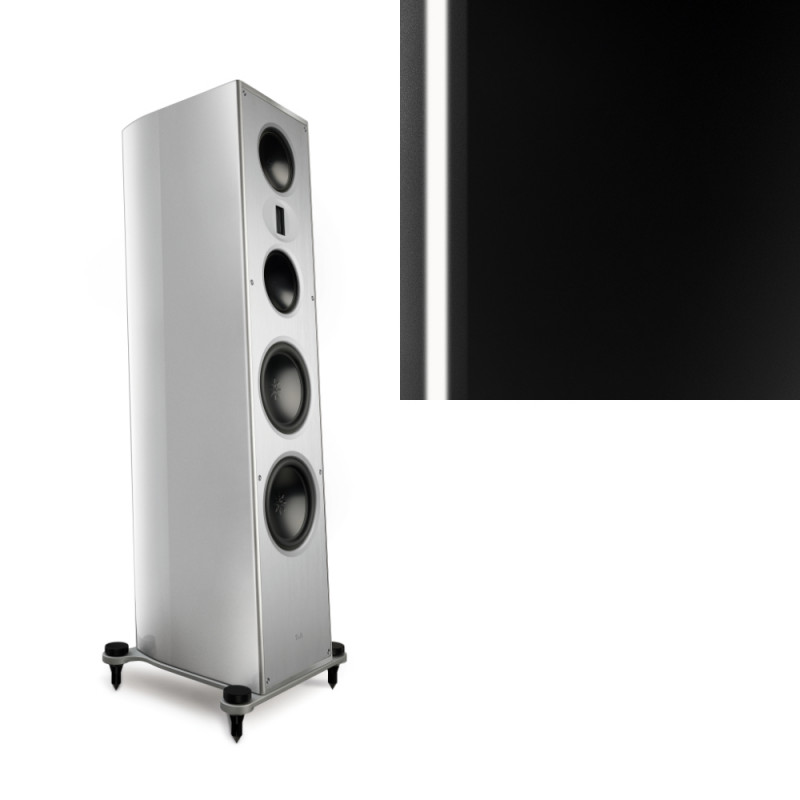 T+A Solitaire S 430 Hochglanz Arktis Silber (Standlautsprecher)