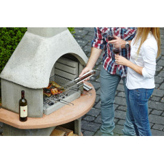Buschbeck Grillkamin »Carmen« BxTxH: 110x65x203 cm
