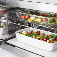 CASO 3325 MG 20 CUBE CERAMIC MIKROWELLE GRILL 20L, Mikrowelle (800 Watt, 20 l Garraum-Volumen, Grillfunktion)