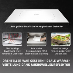 Caso Mikrowelle »3329 MG 25 Ecostyle Ceramic« Grill | Mikrowelle 1200 W Mikrowelle und Grill