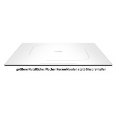 CASO MCG 25 Ceramic chef, Mikrowelle (900 Watt, 25 l Garraum-Volumen, Grillfunktion, Heißluftfunktion)