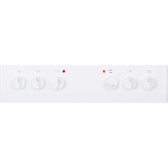 Amica Gas-Standherd »507GE1.33eZp(W)SHEG 11557 W« Steam Clean Zuverlässiger Kochkomfort für den täglichen Küchengebrauch