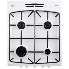 Amica Gas-Standherd »507GG5.23ZpQ(W)SHGG 11559 W« Klassisches Kochen mit direkter Gasflamme und vertrauter Bedienung