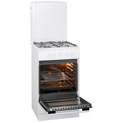 Amica Gas-Standherd »507GG5.23ZpQ(W)SHGG 11559 W« Klassisches Kochen mit direkter Gasflamme und vertrauter Bedienung