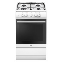 AMICA SHGG 11560 W 50CM WEISS Standherd (EEK A, Gaskochfeld, 56 l)