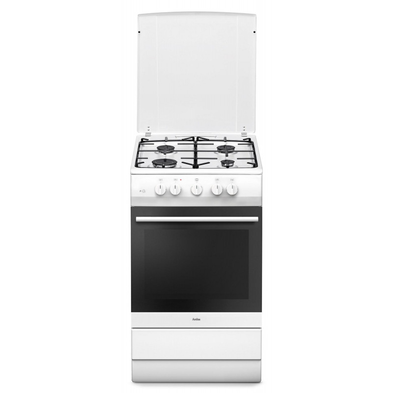 AMICA SHGG 11560 W 50CM WEISS Standherd (EEK A, Gaskochfeld, 56 l)