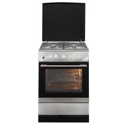 Amica Gas-Standherd »6017GG5.33ZpDNQ(Xv)SHGG 11668 E« Klassisches Kochen mit direkter Gasflamme und vertrauter Bedienung