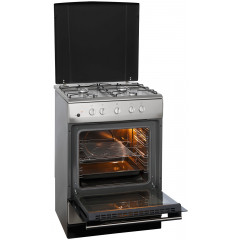 Amica Gas-Standherd »6017GG5.33ZpDNQ(Xv)SHGG 11668 E« Klassisches Kochen mit direkter Gasflamme und vertrauter Bedienung