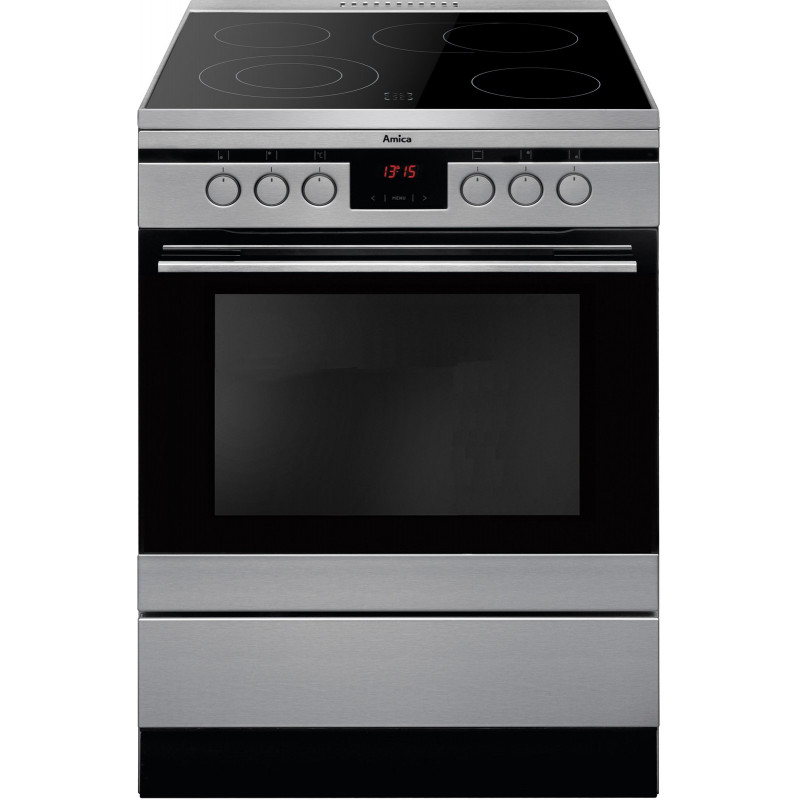 Amica Elektro-Standherd »SHC 11675/1 E« mit 2-fach-Teleskopauszug Steam Clean Komfortables Kochen und Backen mit bequemer Handhabung
