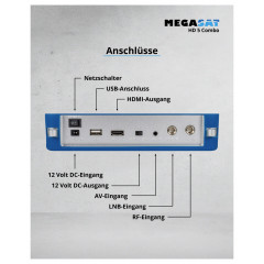 MegaSat HD 5 Combo SAT Finder