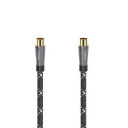HAMA Antennen-Kabel (Koaxialkabel mit IEC-Stecker) HAMA Antennen-Kabel (Koaxialkabel mit IEC-Stecker)