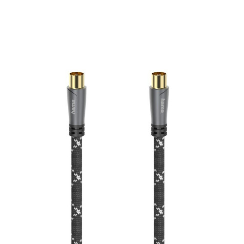 HAMA Antennen-Kabel (Koaxialkabel mit IEC-Stecker)
