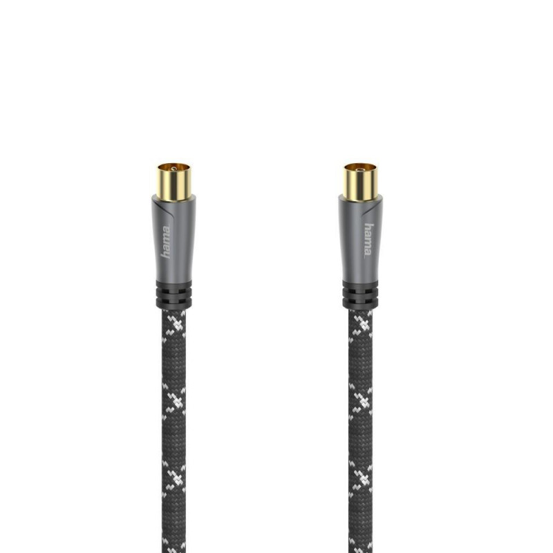 HAMA Antennen-Kabel (Koaxialkabel mit IEC-Stecker)
