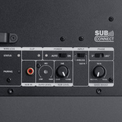 TEUFEL T 10 Subwoofer Subwoofer Aktiv Subwoofer, Schwarz