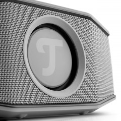 TEUFEL ROCKSTER GO 2 Stereo-Set Lautsprecher, Grey & Black, Wasserfest