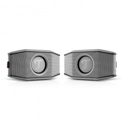 TEUFEL ROCKSTER GO 2 Stereo-Set Lautsprecher, Grey & Black, Wasserfest TEUFEL ROCKSTER GO 2 Stereo-Set Lautsprecher, Grey & Black, Wasserfest