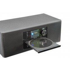 PEAQ PDR 370 BT-B Internetradio, DAB+ Radiotuner, FM Tuner, Internet-Radio, DAB+, FM, Internet Radio, DAB, Bluetooth, Schwarz